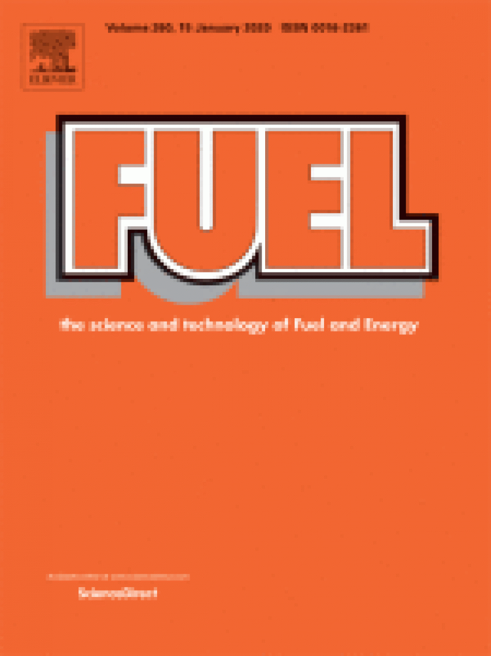 Fuel, Vol 260, 2020