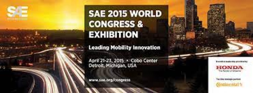 Jeongwoo Lee, SAE 2015 World Congress & Exhibition