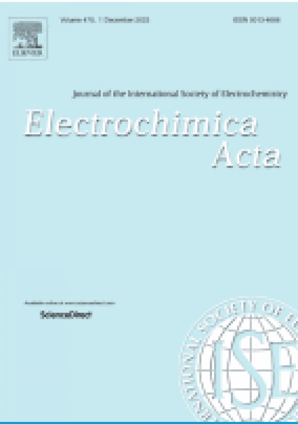 Electrochimica Acta, 470, 2023