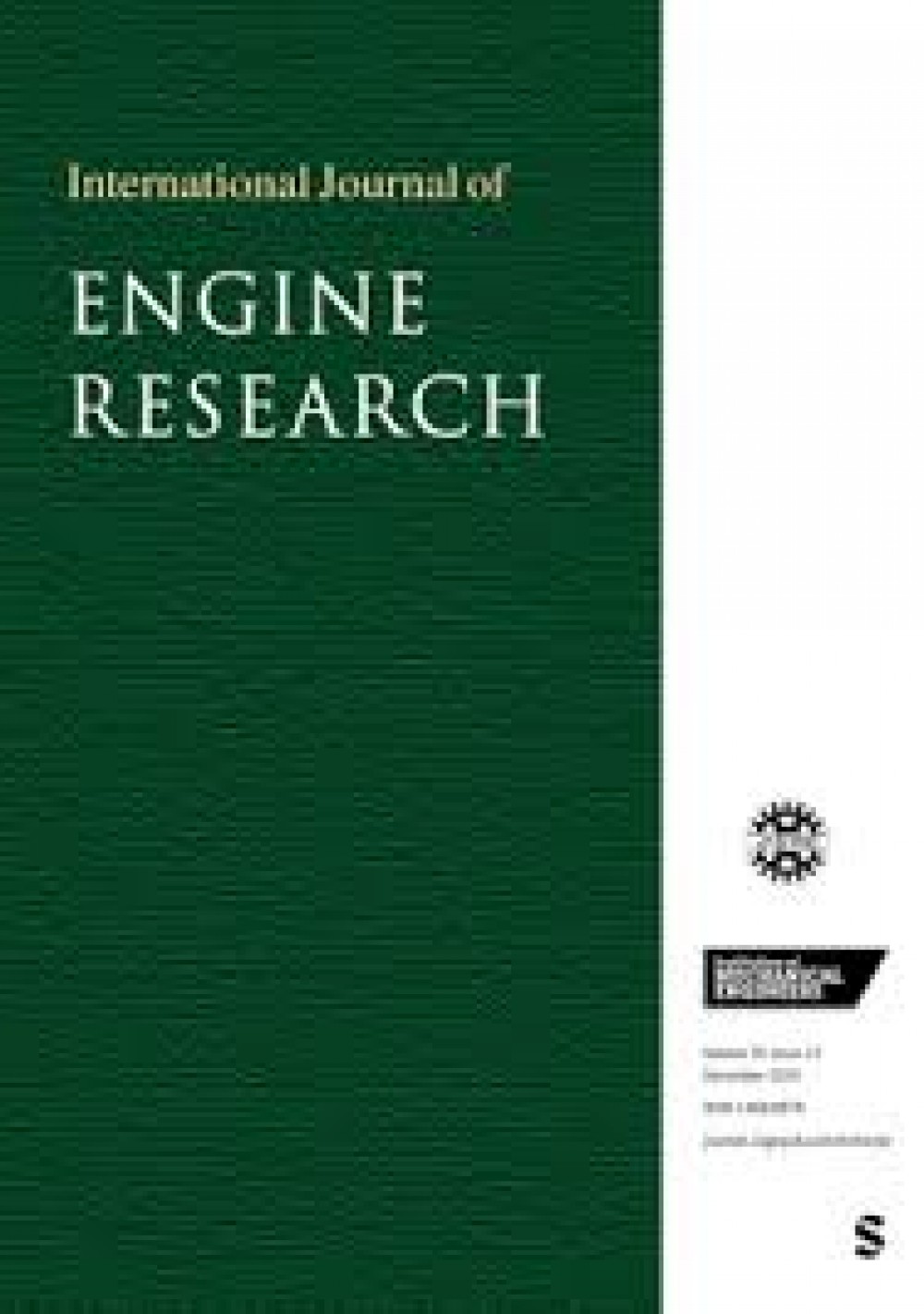 International Journal of Engine Research, 2026